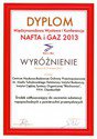 Nagroda: Międzynarodowe targi i konferencja „Nafta i gaz 2013”